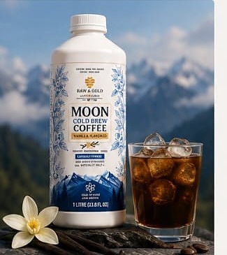 RAW & GOLD MOON VANILLA COLD BREW