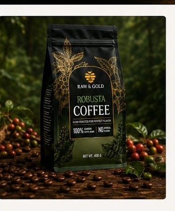 RAW & GOLD ROBUSTA COFFEE